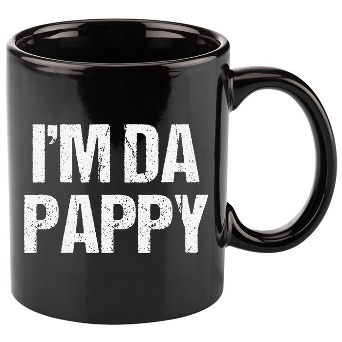 Fathers Day I'M Da Pappy Grandpappy Fathers Day Present 11oz C Handle Ceramic Mug