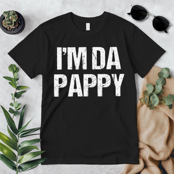 Fathers Day I'M Da Pappy Grandpappy Fathers Day Present Premium T-Shirt