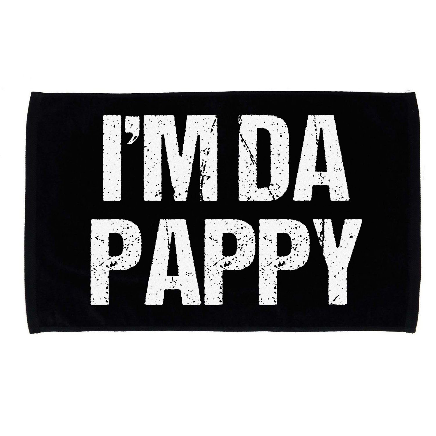 Fathers Day I'M Da Pappy Grandpappy Fathers Day Present Microfiber Hand Towel