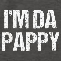 Fathers Day I'M Da Pappy Grandpappy Fathers Day Present Vector Backpack