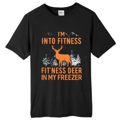 Fitness Deer In My Freezer Shirts Deer Hunting Tall Fusion ChromaSoft Performance T-Shirt