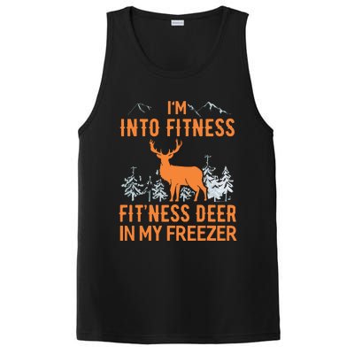 Fitness Deer In My Freezer Shirts Deer Hunting PosiCharge Competitor Tank