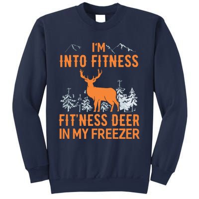 Fitness Deer In My Freezer Shirts Deer Hunting Sweatshirt