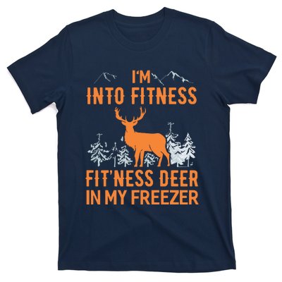 Fitness Deer In My Freezer Shirts Deer Hunting T-Shirt