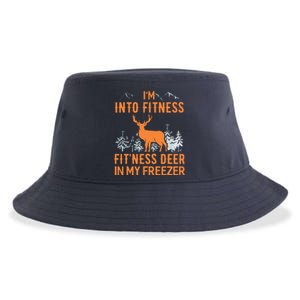 Fitness Deer In My Freezer Shirts Deer Hunting Sustainable Bucket Hat