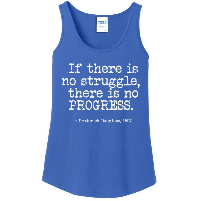 Frederick Douglass Inspirational Quote Gift Black History Month Gift Ladies Essential Tank