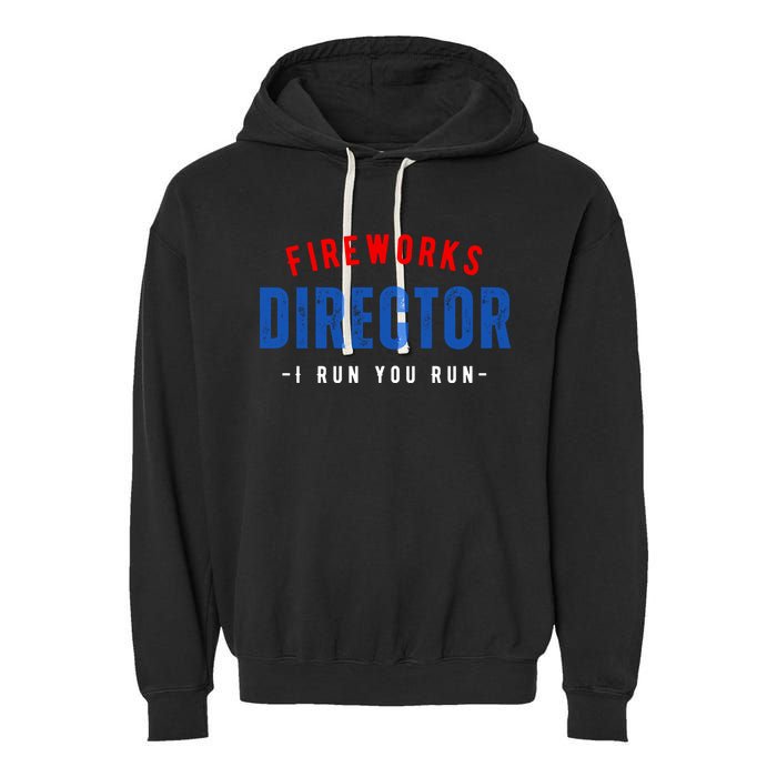 Fireworks Director If I Run You Run Garment-Dyed Fleece Hoodie