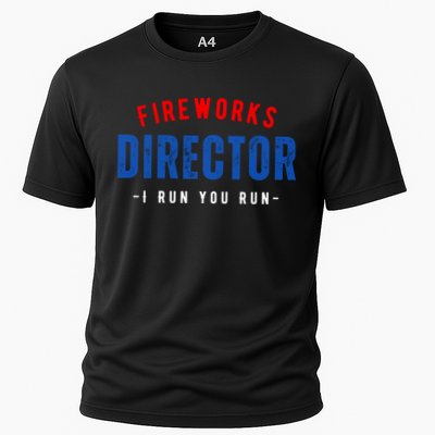 Fireworks Director If I Run You Run Cooling Performance Crew T-Shirt