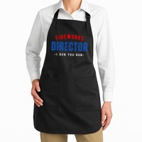 Fireworks Director If I Run You Run Apron