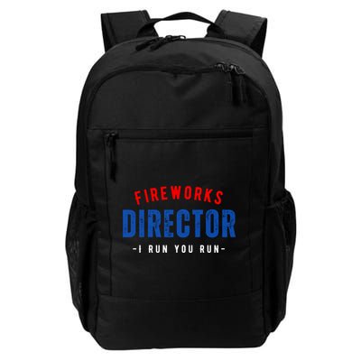 Fireworks Director If I Run You Run Daily Commute Backpack