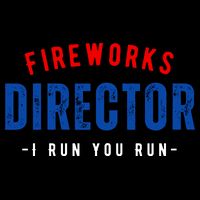 Fireworks Director If I Run You Run Drawstring Bag