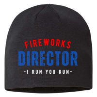 Fireworks Director If I Run You Run Sustainable Beanie