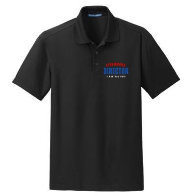 Fireworks Director If I Run You Run Dry Zone Grid Polo