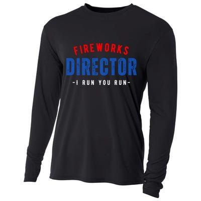 Fireworks Director If I Run You Run Cooling Performance Long Sleeve Crew