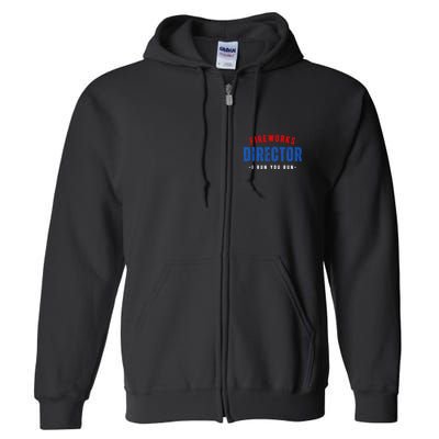 Fireworks Director If I Run You Run Full Zip Hoodie