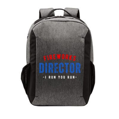 Fireworks Director If I Run You Run Vector Backpack