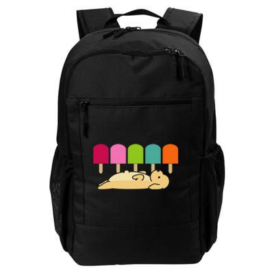 Funny dogs' ice creamI woof you doggy hungry for food Daily Commute Backpack