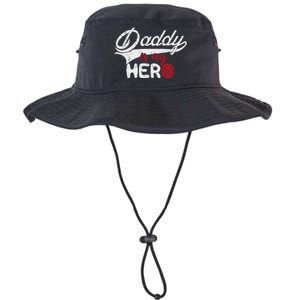 Firefighter Daddy Is My Hero Gift For Fire Son Daughter Cool Gift Legacy Cool Fit Booney Bucket Hat