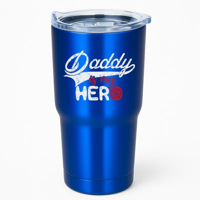 Firefighter Daddy Is My Hero Gift For Fire Son Daughter Cool Gift Tumbler