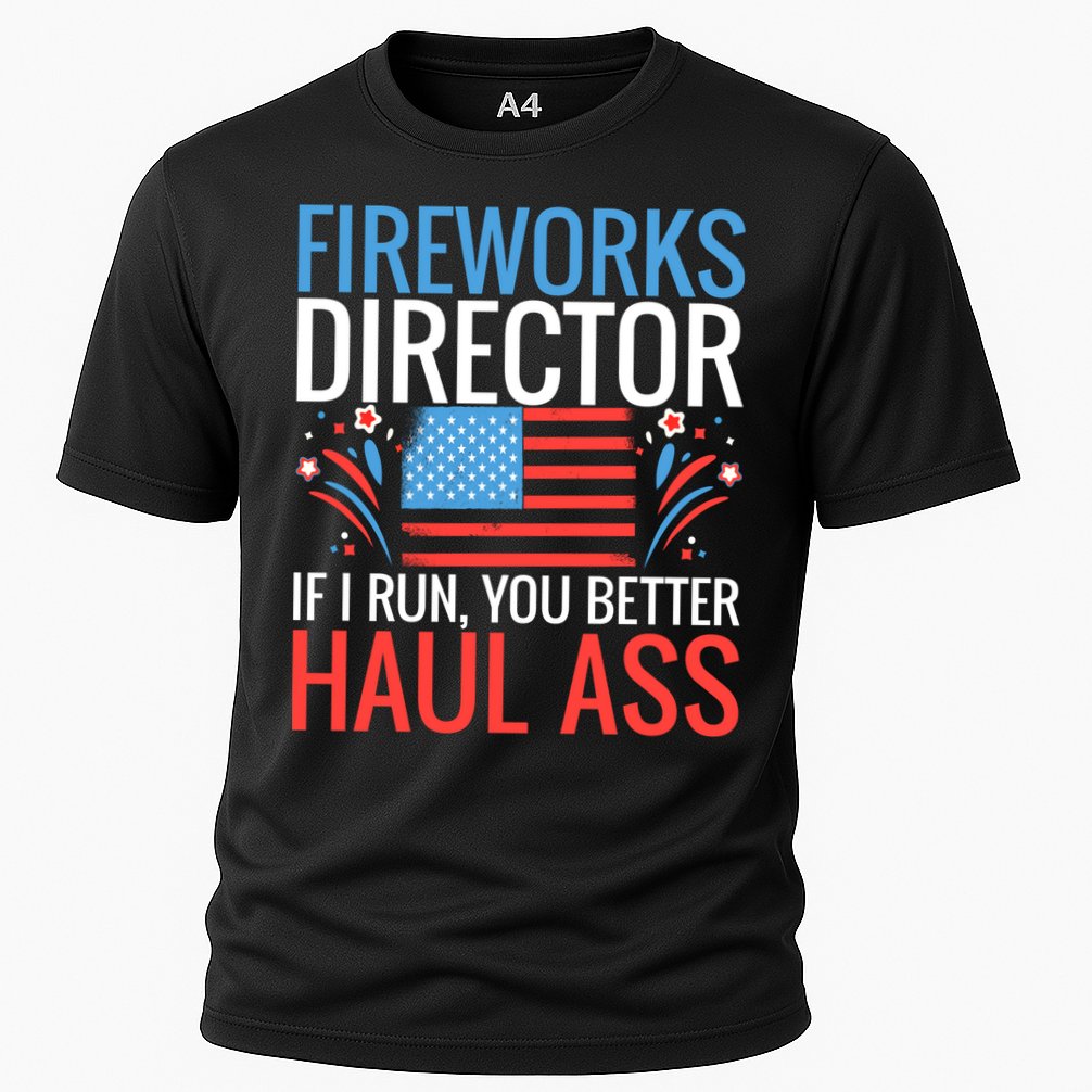 Fireworks Director If I Run You Better Haul Ass 4th Of July Cute Gift Performance Shirt