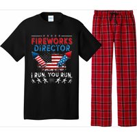 Fireworks Director I Run You Run 4th Of July Independence Pajama Set