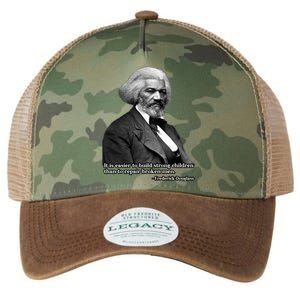 Frederick Douglass Inspirational Quote Black History Month Gift Legacy Tie Dye Trucker Hat