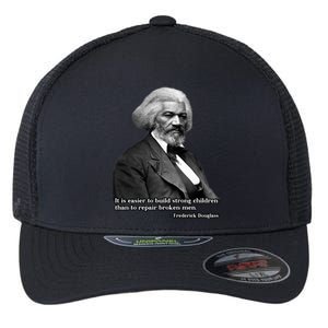 Frederick Douglass Inspirational Quote Black History Month Gift Flexfit Unipanel Trucker Cap