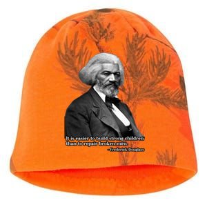 Frederick Douglass Inspirational Quote Black History Month Gift Kati - Camo Knit Beanie