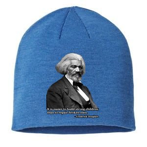 Frederick Douglass Inspirational Quote Black History Month Gift Sustainable Beanie