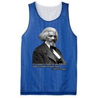 Frederick Douglass Inspirational Quote Black History Month Gift Mesh Reversible Basketball Jersey Tank