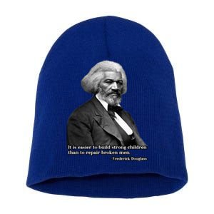 Frederick Douglass Inspirational Quote Black History Month Gift Short Acrylic Beanie