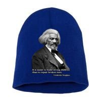 Frederick Douglass Inspirational Quote Black History Month Gift Short Acrylic Beanie