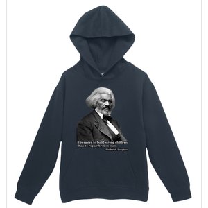 Frederick Douglass Inspirational Quote Black History Month Gift Urban Pullover Hoodie