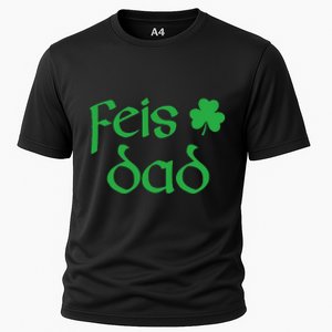 Feis Dad Irish Dance Shamrock Irish Dancing Cooling Performance Crew T-Shirt