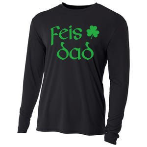 Feis Dad Irish Dance Shamrock Irish Dancing Cooling Performance Long Sleeve Crew