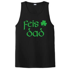 Feis Dad Irish Dance Shamrock Irish Dancing PosiCharge Competitor Tank