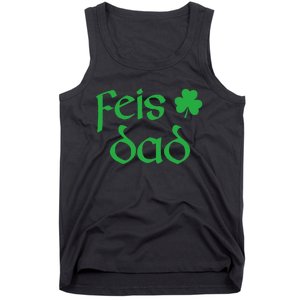 Feis Dad Irish Dance Shamrock Irish Dancing Tank Top