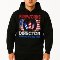 Fireworks Director If I Run You Run US 4th of July Hoodie