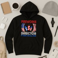 Fireworks Director If I Run You Run US 4th of July Hoodie