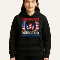 Fireworks Director If I Run You Run US 4th of July Hoodie