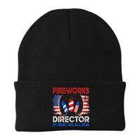 Fireworks Director If I Run You Run US 4th of July Beanie
