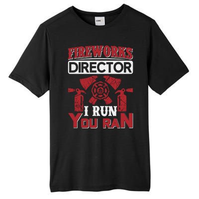 Fireworks Director I Run You Run Tall Fusion ChromaSoft Performance T-Shirt