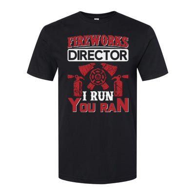 Fireworks Director I Run You Run Softstyle CVC T-Shirt