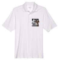 Father's Day If Papa Can't Fix It We're All Screwed Gift Men's Origin Performance Pique Polo