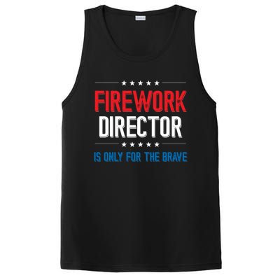 Firework Director Is Only Firework Director Gift PosiCharge Competitor Tank