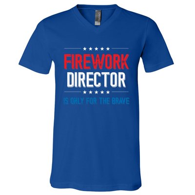 Firework Director Is Only Firework Director Gift V-Neck T-Shirt