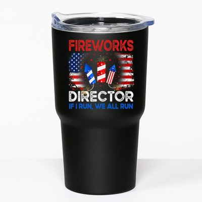 Fireworks Director If I Run We All Run US 4th Of July Tumbler