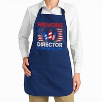 Fireworks Director If I Run We All Run US 4th Of July Apron