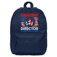 Fireworks Director If I Run We All Run US 4th Of July 16 in Basic Backpack