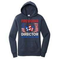 Fireworks Director If I Run We All Run US 4th Of July Women's Pullover Hoodie